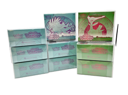 Lot of (9) Pokemon Scarlet & Violet Temporal Forces Pokemon Center ETB Sealed - Image 1