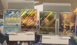 Pokemon TCG Illustration Rare Lot, Sunflora, Pawmi, Feebas, Phanpy - Image 1