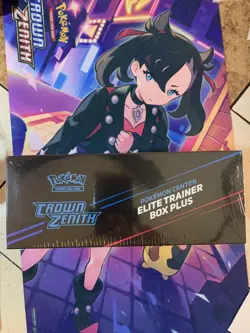 Pokemon Center Elite Trainer Box Plus ETB: Crown Zenith Sealed - Image 4