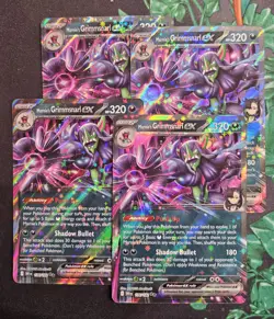 1 x Marnie's Grimmsnarl Ex (136/182) Double Rare Pokemon SV10 Destined Rivals NM - Image 1
