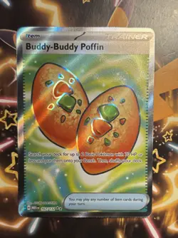 Buddy-Buddy Puffin 167/132 Mega Evolution Full Art Trainer Pokemon TCG - Image 1