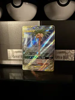 Pokemon TCG Rowlet Alolan Exeggutor GX Alternate Art 215/236 Sm-Unified Minds - Image 1