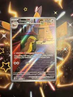Gumshoos 153/132 Illustration Rare Pokemon Mega Evolution NM - Image 1