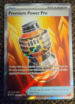 Premium Power Pro 174/132 Pokemon TCG ME01 Mega Evolution Full Art Ultra Rare NM - Image 1