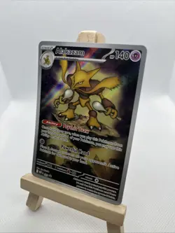 Pokemon ALAKAZAM 009 ETB Black Star Promo Mega Evolution - Image 3