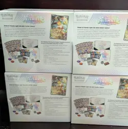 Pokemon Center Prismatic Evolutions Elite Trainer Box ETB Sealed (LOT OF 4)! - Image 2