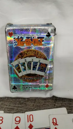 Yugioh Playing Cards Rare With Case FULL SET with Jokers - Image 2