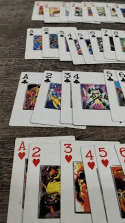 Yugioh Playing Cards Rare With Case FULL SET with Jokers - Image 5