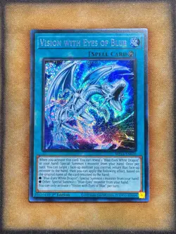 Yugioh Vision with Eyes of Blue MP23-EN026 Secret Rare 1st Ed NM - Image 1