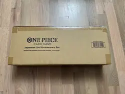 One Piece Card Game Japanese 2nd Anniversary Set English Version Sealed *NEW* - Image 1
