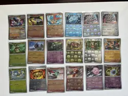 Pokemon TCG Lot of 53 Assorted Rare Cards (masterball/pokeball/double & More) - Image 1