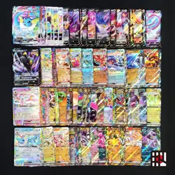 Bulk Lot of 100 V ex VMAX VSTAR LP No duplicates Japanese Pokemon Card R359 - Image 1