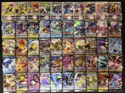 100 ex V Vstar RR RRR Holo Full Arts Lot Set Pokemon Japanese Cards T729 - Image 2