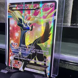 Xerneas EX Ultra Rare Holo XY Series 146/146 LP Pokemon TCG Card LP - Image 3