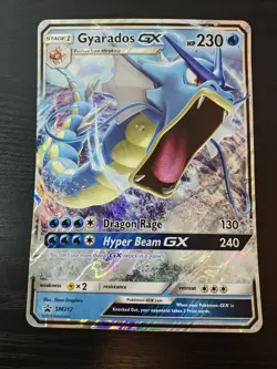 Oversized Pokemon Card Gyarados GX SM212 Jumbo - Image 1