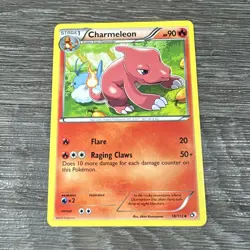 Pokemon 2013 Charmeleon Legendary Treasures Regular Card 18/113 VLP - Image 1