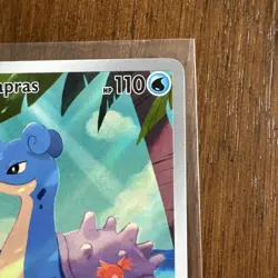 Pokemon TCG Card Misty's Lapras 194/182 Destined Rivals Full Art Secret Rare - Image 3