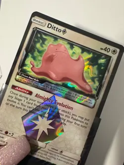 Ditto 154/214 Prism Star Lost Thunder 2018 Holo M/NM Rare Pokemon Card TCG - Image 2