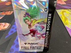 MTG Final Fantasy English Collector Booster 1 Pack-15 Cards sealed - Image 1
