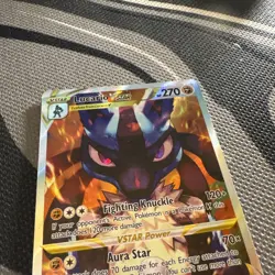 Pokemon TCG: Sword & Shield LUCARIO VSTAR SWSH291 Promo Card *IN STOCK* - Image 2