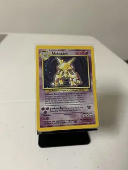 Alakazam 1/130 Base Set 2 2000 Pokemon Card Holo Rare - Image 2