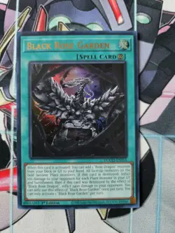 Yu-Gi-Oh DOOD-EN055 Black Rose Garden Ultra Rare Card English Edition - Image 1