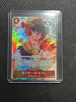 Onepiece Card Monkey D. Luffy SR/P OP12-015 op12 Legacy Of The Master Japanese [ - Image 1