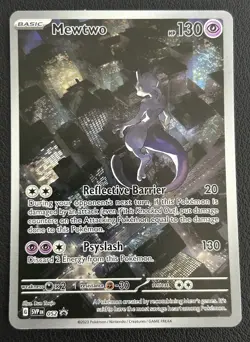 Mewtwo SVP 052 Scarlet & Violet 151 Black Star Promo Pokemon TCG Card NM - Image 1