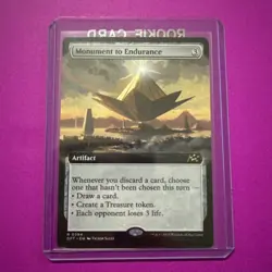 Monument To Endurance - Extended Art N/M MTG Magic The Gathering Card - Image 1