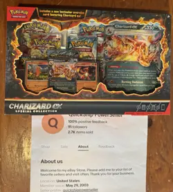 Pokemon Trading Card Game: Charizard ex Special Collection New Sealed In hand - Image 1
