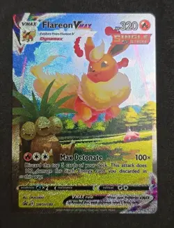 LP - Flareon VMAX SWSH180 SWSH: Sword & Shield Promo Cards Holo - Image 1