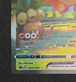 LP - Flareon VMAX SWSH180 SWSH: Sword & Shield Promo Cards Holo - Image 3