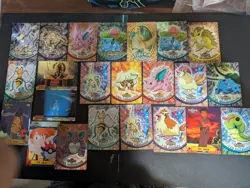 Topps Pokemon Mixed Lot 23 Cards various sets and mixed conditions - Image 1