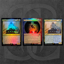 [3X] Gandalf (1X the Grey showcase foil, 2X Westward Voyager, 1 Foil, 1 Reg• MTG - Image 1