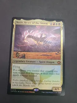 Neriv, Heart of the Storm Tarkir: Dragonstorm Foil Prerelease Promo - Image 1