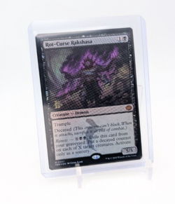MTG - Rot-Curse Rakshasa - FOIL Prerelease Mythic #87 - Tarkir: Dragonstorm NM - Image 1