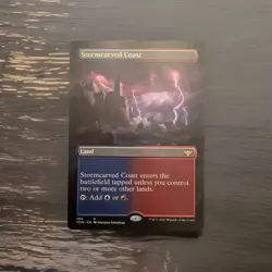MTG VOW: Stormcarved Coast (Land) Extended Art 284 - Image 1