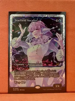 Starfield Vocalist (Showcase) (Fracture Foil) Edge of Eternities Foil - Image 1