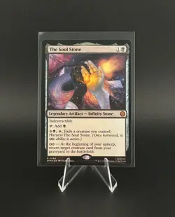 The Soul Stone (Foil) M 0066 Marvel's Spider-Man Magic the Gathering MTG NM - Image 1