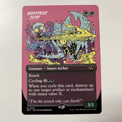 Magic The Gathering Webstrike Elite (Borderless) Aetherdrift #345 Rare - Image 1