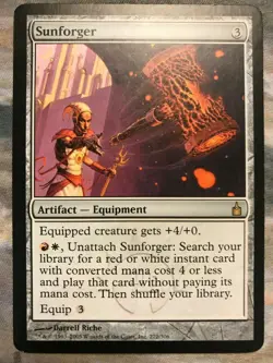 Sunforger - Ravnica - MTG Magic the Gathering - Image 1