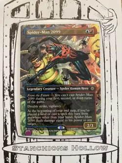 MTG Spider-Man 2099 (0205) (Borderless) - Marvel's Spider-Man (SPM) - Image 1