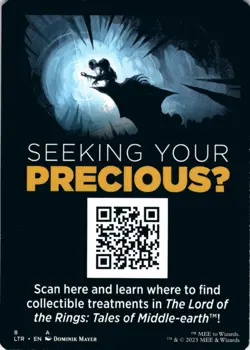 MTG Smaug Token Normal NM Universes Beyond: The Lord of the Rings: Tales of Midd - Image 2