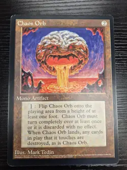 Magic: The Gathering Chaos Orb Oversized 6x9 Promo MP - Image 1