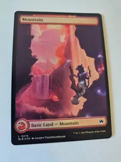 MTG - FOIL Mountain FULL Art - Bloomburrow 275 - Image 1