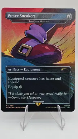 Power Sneakers - Lightning Greaves (Rainbow Foil) - Secret Lair 2099 - Image 1