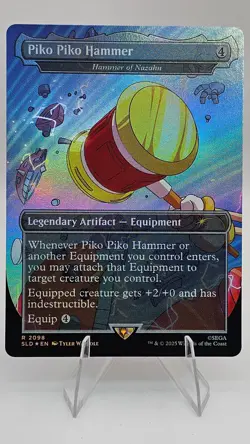 Piko Piko Hammer - Hammer of Nazahn (Rainbow Foil) - Secret Lair 2098 - Image 1