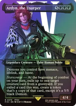 Ardyn, the Usurper Foil Showcase Final Fantasy MTG NM - Image 1