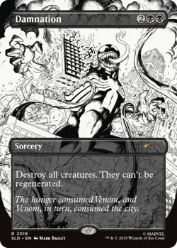 MTG MARVEL Spider-Man Secret Lair Presale Venom Unleashed (Inks) Non-Foil - Image 2