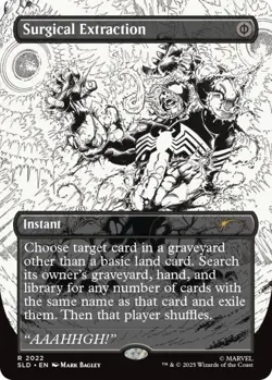 MTG MARVEL Spider-Man Secret Lair Presale Venom Unleashed (Inks) Non-Foil - Image 5